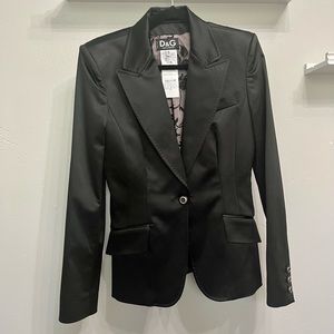 Dolce & Gabbana Women’s Black Blazer. Size 30/44 (small).